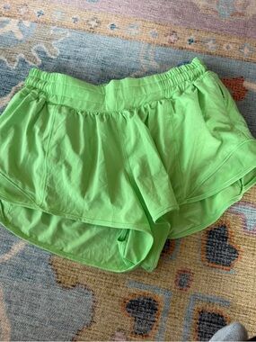 lululemon athletica Women’s Green Athletic Shorts
